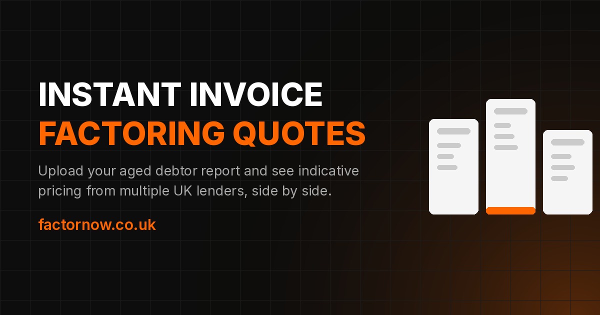 Compare Instant Invoice Factoring Quotes - I built this platform and looking for feedback